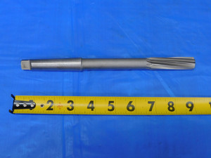 DoALL 21/32 O.D. HSS REAMER MORSE TAPER #2 SHANK SPIRAL 8 FL MT2 .65625 - JP0721AR1