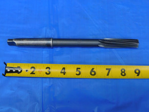 MORSE 21/32 O.D. HSS REAMER MORSE TAPER #2 SHANK SPIRAL 6 FL MT2 .65625 - JP0727AR1