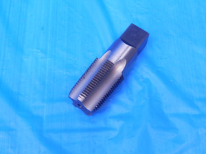 1" 11 1/2 NPTF HS PIPE TAP 5 STRAIGHT FLUTE 1.0 DRYSEAL BRIDGEPORT MILL - MC0427AE2