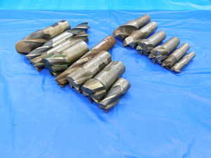 14PCS HSS END MILLS 1", 1 1/2, 1 3/8 & MORE BRIDGEPORT MILLING TOOLING WELDON - MB6524AP1