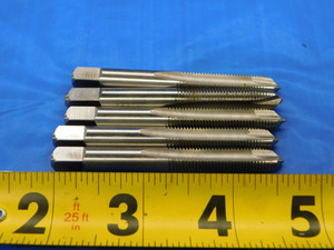 5 PCS NEW REGAL & OTHER HSS M8 X 1 SPIRAL POINT TAPS D5 STRAIGHT 3 FLUTES USA - MB6578AR1