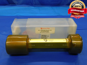 48.10 & 48.40 CL X mm PIN PLUG GAGE GO NO GO 48.000 +.100 48 1.8937 48.100 48.400 - MB6813RD