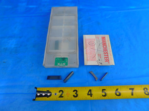 6PCS MANCHESTER / NTK CUTOFF GROOVING CARBIDE INSERTS 508-185-50 VDB-250R-B - AR6171RDT