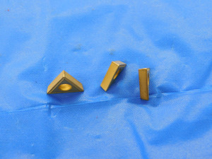 8PCS NEW LMT FETTE LC225N TiN COATED CARBIDE TURNING INSERTS INDEXABLE TOOLING - MB6756AE2