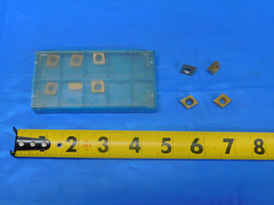 10PCS NEW INGERSOLL CDE313R42 301 A TiN COATED CARBIDE INSERTS INDEXABLE - JP0822RDT