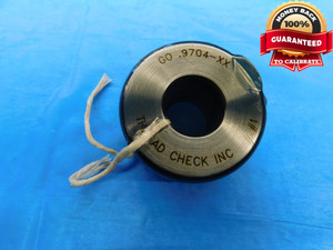 .9704 CLASS XX MASTER PLAIN BORE RING GAGE .9688 +.0016 OVERSIZE 31/32 24.648 mm - DW15651AK2