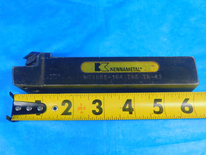 KENNAMETAL WTINRS-164 LATHE TURNING TOOL HOLDER SHANK TN-43 INSERTS 5 7/8 OAL - AR6357AE2