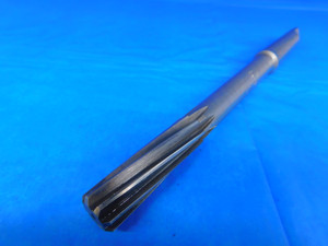 BUTTERFIELD 39/64 O.D. HSS REAMER MORSE TAPER #2 SHANK SPIRAL 8 FL MT2 .609375 - AR6377AE2