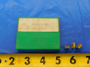 10PCS NEW WIDIA TN35 SPMR 322 D?87 70 TiN COATED CARBIDE INSERTS - AR6633AS1