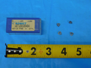9PCS NEW KOMET W27120100404 P40 K CARBIDE INSERTS W2712 JJB6 - JP0949RDT