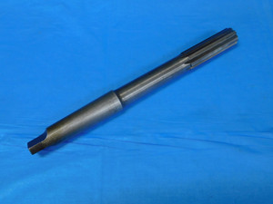0.876 O.D. HSS CARBIDE TIPPED REAMER MORSE TAPER #3 SHANK 8 FL MT3 .876 - JP1111AE2