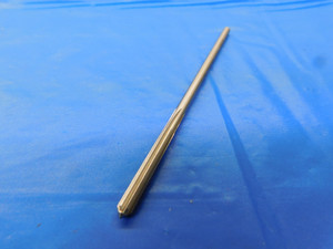 YANKEE .1610" O.D. HSS CHUCKING REAMER .152" SHANK 6 FLUTE 4 5/8 OAL #20 - MB7165AS2
