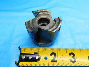 INGERSOLL 2" O.D. COOLANT FACE MILL 2J1E-20R01 3/4 PILOT HOLDS 3 INSERTS 2.0 - JP1238AM2