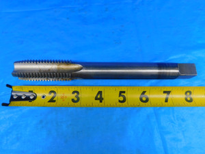 1" 8 NC GH4 HSS PLUG TAP 4 STRAIGHT FLUTE 1.0 DEEP HOLE TAPPING THREADING - AR7018AN2