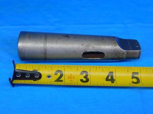 COLLIS MT#2 INSIDE TO MT#4 OUTSIDE MORSE TAPER ADAPTER SLEEVE 5" OAL MT2 MT4 - AR6832AM2