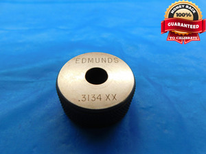 .3134 CLASS XX MASTER PLAIN BORE RING GAGE .3125 +.0009 OVERSIZE 5/16 8 mm CHECK - DW16161AL1