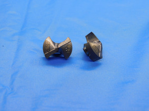 2PCS NEW INGERSOLL YA1460R01 IN2005 CARBIDE QWIK TWIST INSERTS .575" 14.6 mm - FAX-MB7493