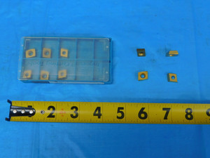 10PCS NEW INGERSOLL CDE313R64 301 A TiN COATED CARBIDE INSERTS CDE313 - JP1063RDT