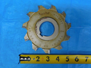 ISCAR 5" O.D. X 1/2 WIDTH X 1 1/2 PILOT INDEXABLE SIDE MILLING CUTTER 11 T - FAX-AR6550