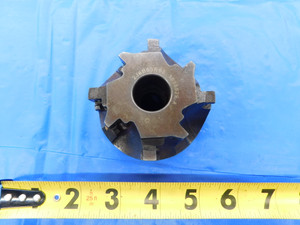 INGERSOLL 3" O.D. FACE MILL 2J6B03R06 1" PILOT 3/8 KEY HOLDS 8 INSERTS 3.0 - FAX-MB7079