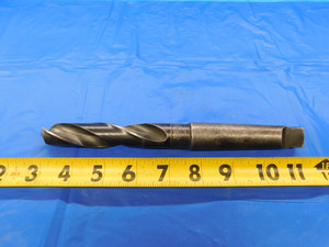 STANDARD 27/32 O.D. HSS TWIST DRILL BIT MORSE TAPER #3 SHANK 3 3/4 LOC .8437 - MB7049AK2