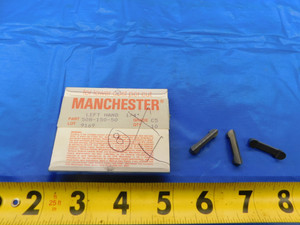 8PCS NEW MANCHESTER 508-150-50 C5 CARBIDE GROOVING INSERTS LEFT HAND 1/4" - MB7034RDT
