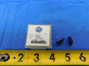 2 PCS NEW AMEC #0 T-A SPADE DRILL INSERTS .6330" CUTTING DIA TiAlN 1C50A-.6330 - MB7037RDT