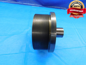 SHOP MADE 3 1/2 16 LEFT HAND THREAD PLUG GAGE 3.5 3.50 3.500 3.5000 L.H. CHECK - DW16130LVR