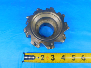 ISCAR 4" O.D. FACE MILL F90LN D4.00-09-1.50-R-N11 1 1/2 PILOT 9 POCKETS 4.0 - FAX-AR7295