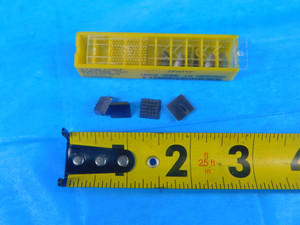 9PCS NEW KENNAMETAL S109E1306F SPATVF CARBIDE INSERTS QUATTRO CUT H8EB GERMANY - AR7373RDT