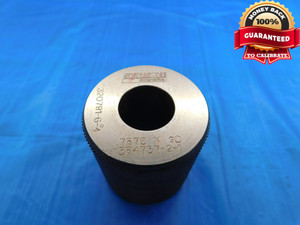 .7576 CLASS X MASTER PLAIN BORE RING GAGE .7500 +.0076 OVERSIZE 3/4 19.243 mm - DW16361LVR