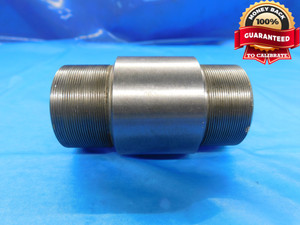 SHOP MADE 1 3/8 32 UNS 2B THREAD PLUG GAGE 1.375 GO NO GO PD'S = 1.3547 & 1.360 - DW16235RD