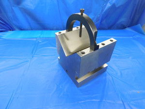 SPI V BLOCK TOOL SET-UP 5.92" X 5.70" X 5.75" ABOUT 4 1/2 CUTTING DIA V CUT - MB7755AW2