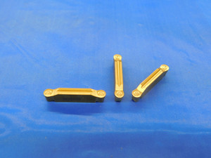 4PCS NEW SANDVIK N123H2-0400-RO 1005 TiN COATED CARBIDE GROOVING INSERTS - MB7862AW2