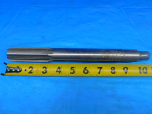 1.1223" O.D. HSS CHUCKING REAMER 1.026" SHANK 10 FLUTE 10 3/8 OAL 1.1250 - AR7623AN2