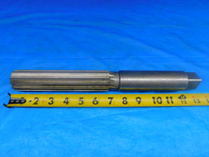 MORSE 1.4895" O.D. HSS CHUCKING REAMER 1 1/2 SHANK 12 FLUTE 1.500 UNDERSIZE - AR7641AM2