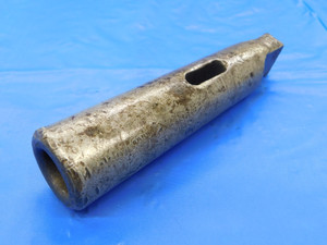 MT#2 INSIDE TO MT#4 OUTSIDE MORSE TAPER ADAPTER SLEEVE 5 1/4 OAL MT2 MT4 - MB7929AQ