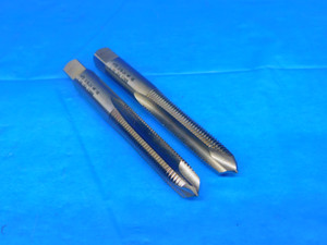 2PCS NEW VERMONT 3/8 24 NF G H3 HSS PLUG SPIRAL POINT TAP 3 FLUTE .375 USA - AR7737RDT