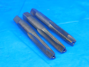 3PCS NEW 3/8 16 GH3 HSS PLUG SPIRAL POINT TAPS 3 STRAIGHT FLUTE .375 - AR7738RDT