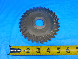 UNION 5" O.D. X 3/16 WIDTH X 1" PILOT SIDE MILLING CUTTER 5 X 3-16 HS-12 30 T - AR7786AM2