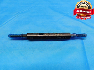 4 36 UNS 2A SET THREAD PLUG GAGE #4 .112 .1120 GO NO GO P.D.'S = .0931 & .0902 - DW16711AW2