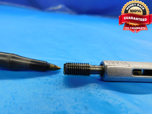 BUDGET 1/4 27 NS 2 THREAD PLUG GAGE .25 .250 GO NO GO P.D.'S = .2259 & .2292 - DW16713AW2