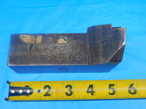 WENDT-SONIS 49-37 CHG A UNIME1 3 LATHE TURNING TOOL HOLDER 1 1/2 SHANK 5" OAL - AR7921AY2