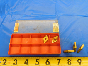 5PCS NEW SANDVIK DNMP 15 04 08 4035 TiN COATED CARBIDE INSERTS DNMP 432 - MB8133RDT