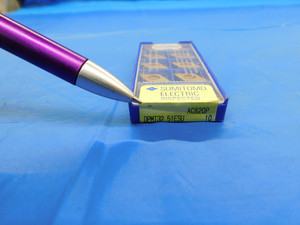 10PCS NEW SUMITOMO DPMT11T304N-SU AC820P TiN CARBIDE INSERTS DPMT32.51ESU - MB8140AZ2