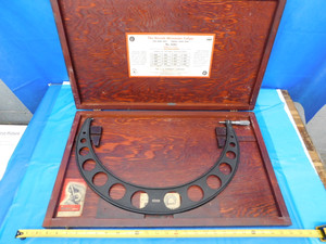 STARRETT NO. 436 OUTSIDE MICROMETER 17 - 18" RANGE W/ CASE MADE IN U.S.A.