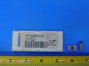 2PCS NEW SECO APFT160448R-M13 HX CARBIDE INSERTS .182 RAD - MB8256RDT