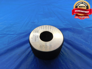 .6715 CLASS Y MASTER PLAIN BORE RING GAGE .6719 -.0004 OVERSIZE 43/64 17 mm - AS0099RD