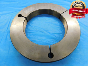 5 1/4 16 UN 2A THREAD RING GAGE 5.25 5.250 5.2500 GO ONLY P.D. = 5.2076 CHECK - DW16913AW2
