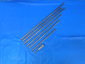 STARRET NO. 823E INSIDE MICROMETER SET 4" - 40" RANGE 6 RODS W/ WOODEN CASE MIC